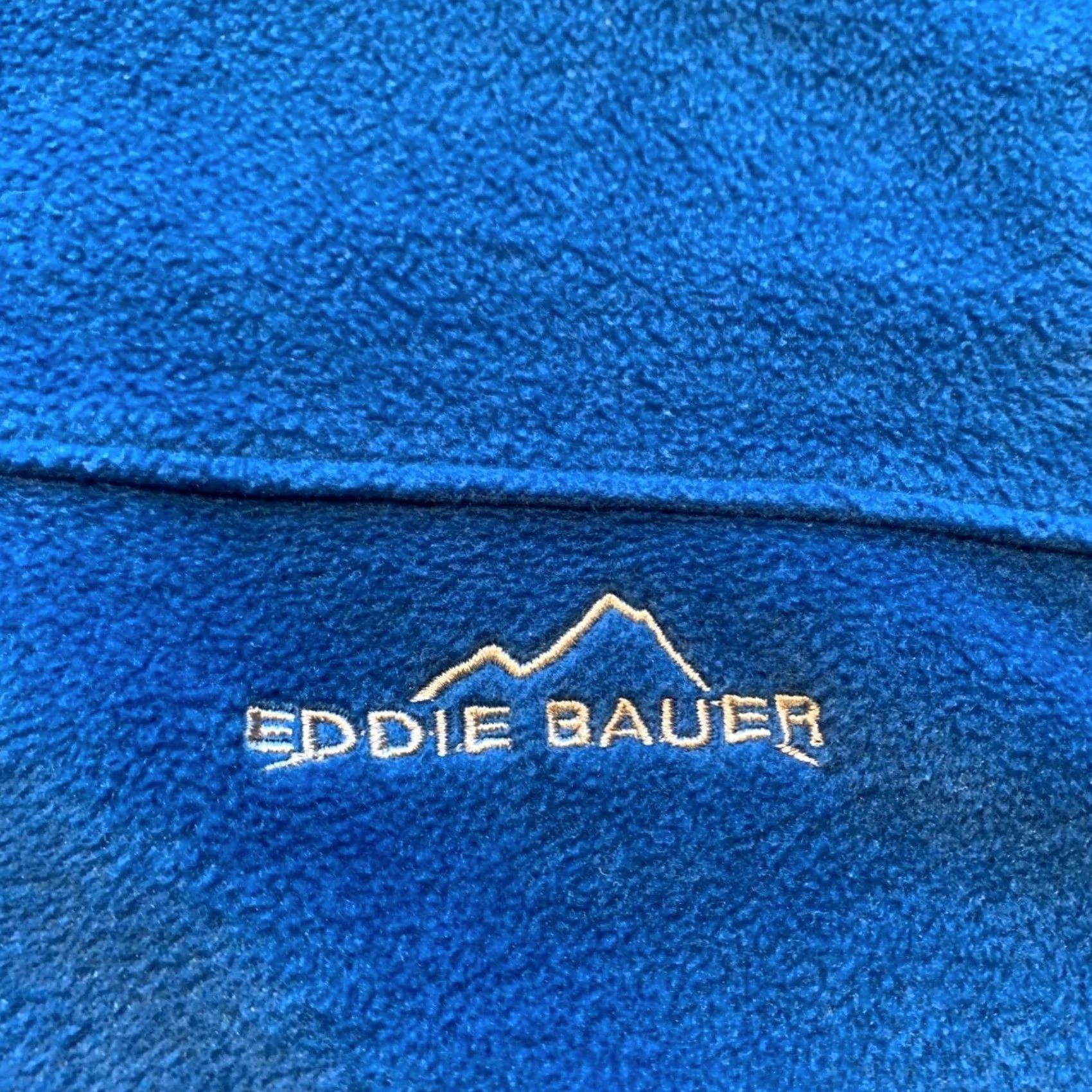 Eddie Bauer VINTAGE Eddie Bauer Full Zip Fleece Vest Sleeveless Jacket Zip Pockets Blue XL NWOT Size US XL / EU 56 / 4 - 3 Thumbnail