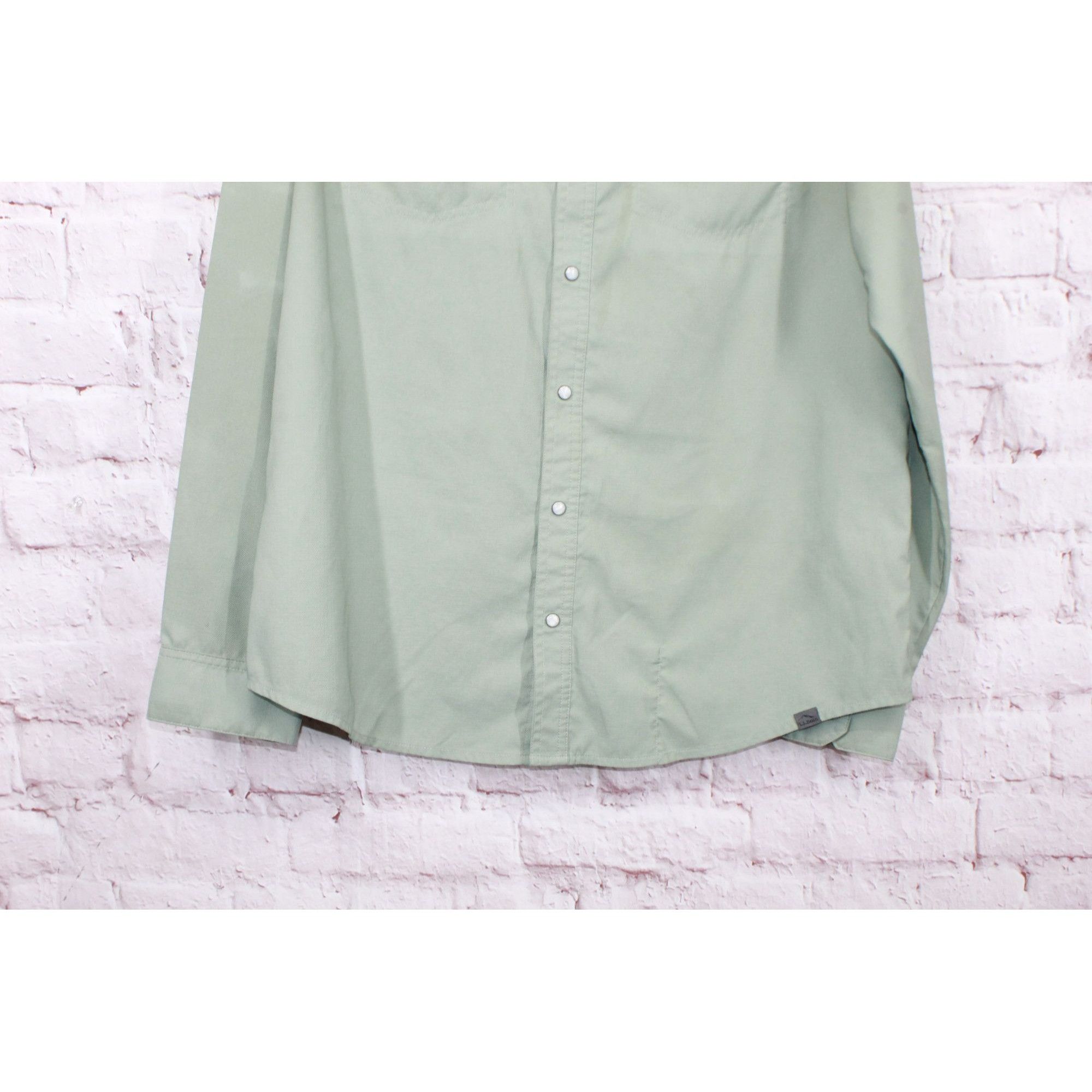 L.L. Bean LL Bean Men's West Branch Fishing Shirt Long Sleeve Size US L / EU 52-54 / 3 - 3 Thumbnail