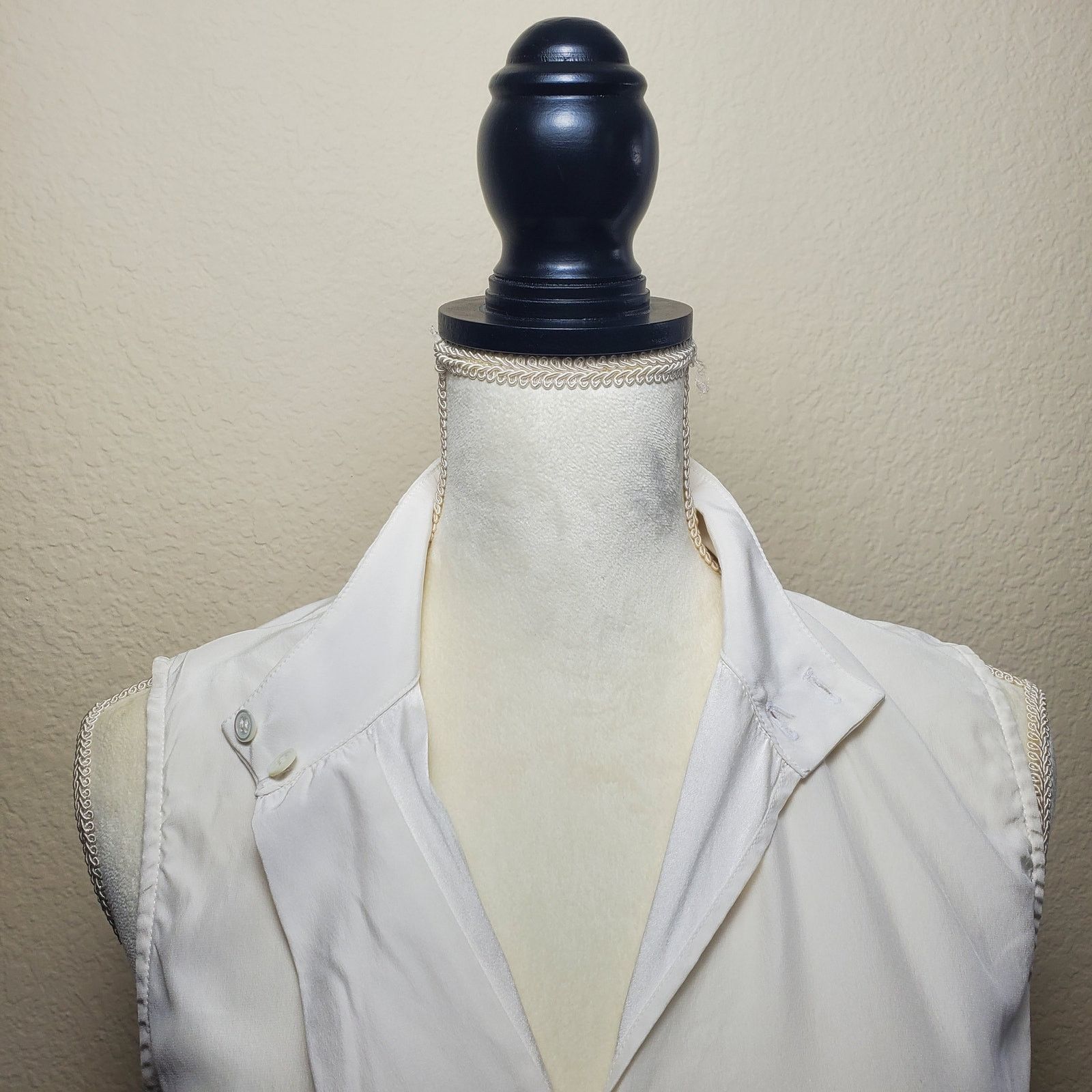 Frame Frame White Silk Tank Top Small Size L / US 10 / IT 46 - 7 Thumbnail