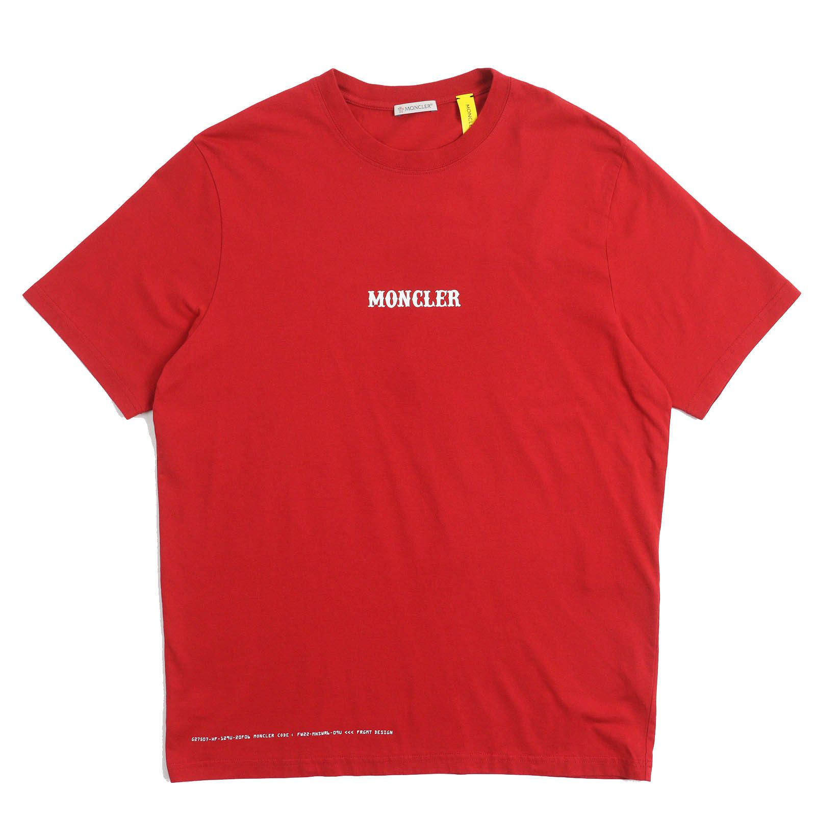 【18％OFF】 Moncler Moncler Moncler Genius 7 Fragment Cotton T-shirt Tシャツ(半袖+袖なし)