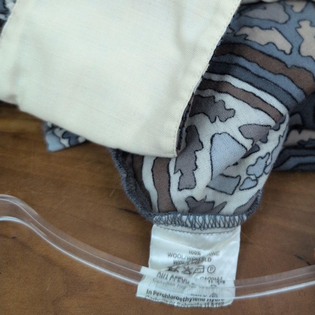 Jaeger Jaeger London lightweight wool geometric pattern shirt Size L / US 10 / IT 46 - 3 Thumbnail