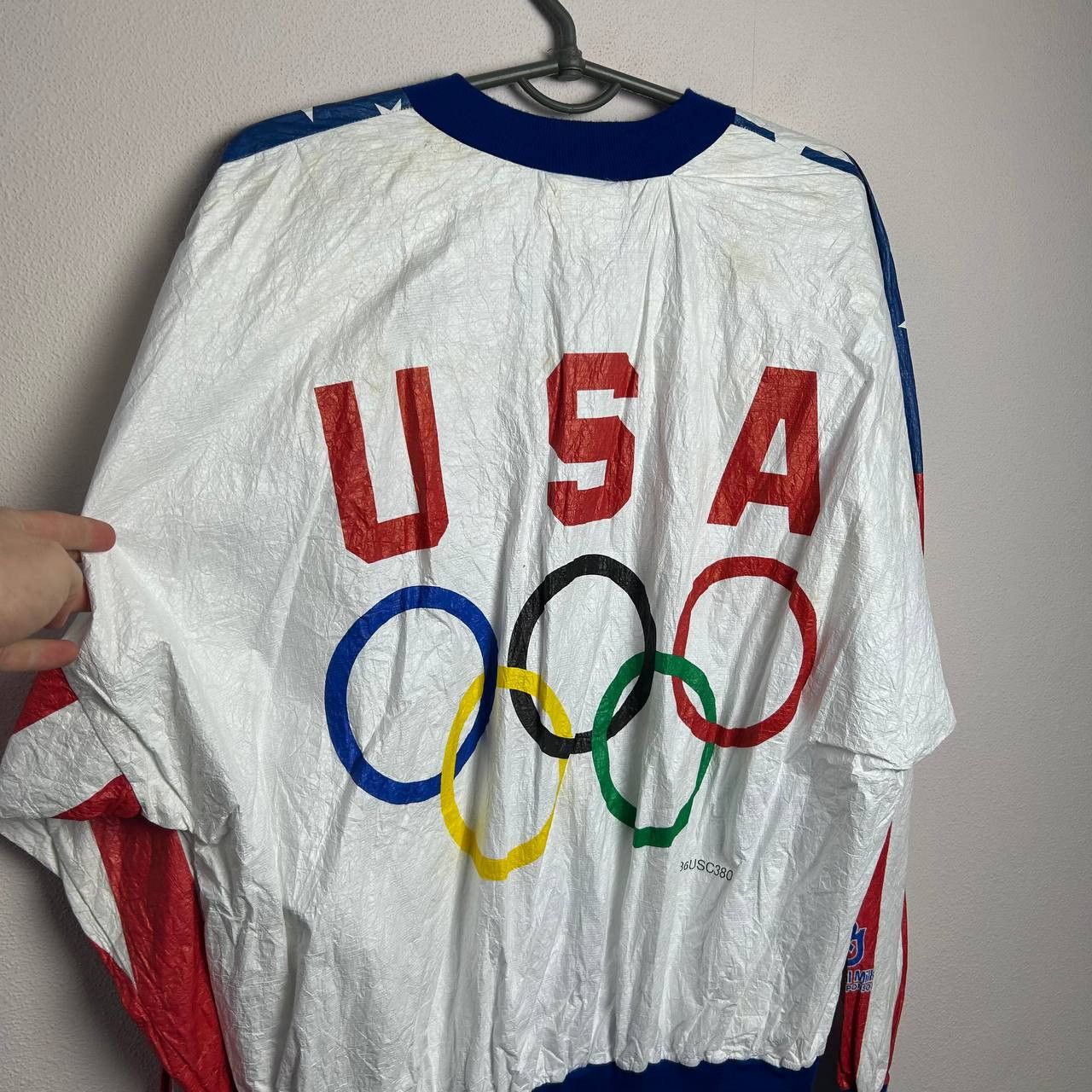 USA Olympics Vintage USA Olympic 1990s sport arhive jacket nylon Size US XL / EU 56 / 4 - 12 Thumbnail