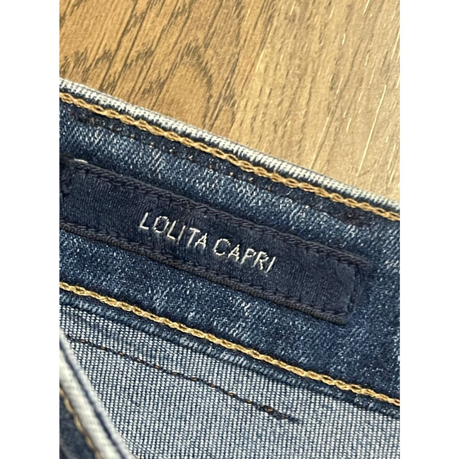 Lucky Brand Lucky Brand Jeans Women 8/29 Blue Denim Lolita Capri Skinny Pockets Vintage? No Size 30" / US 8 / IT 44 - 5 Thumbnail
