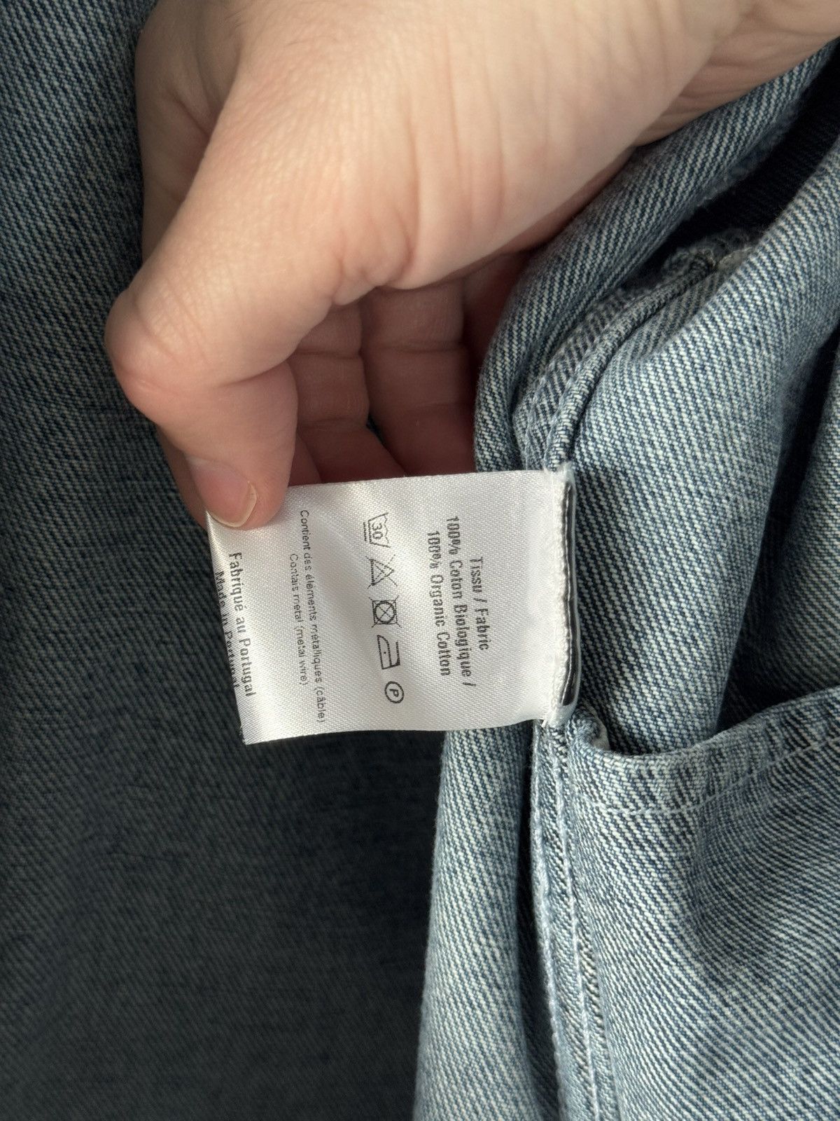 Y/Project FW22 Faded Wire Denim Jacket XL Size US XL / EU 56 / 4 - 11 Thumbnail