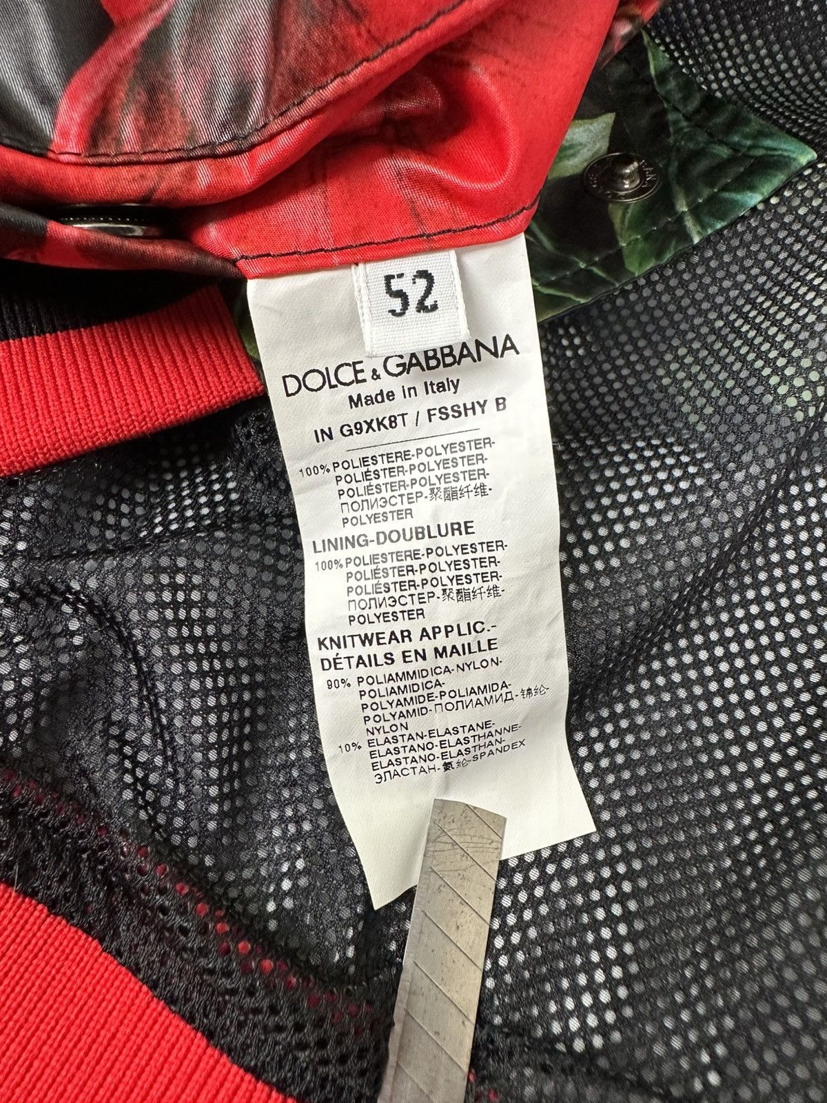 Dolce & Gabbana Dolce & Gabbana - Poppy Floral Print - Bomber Jacket Size US L / EU 52-54 / 3 - 18 Thumbnail