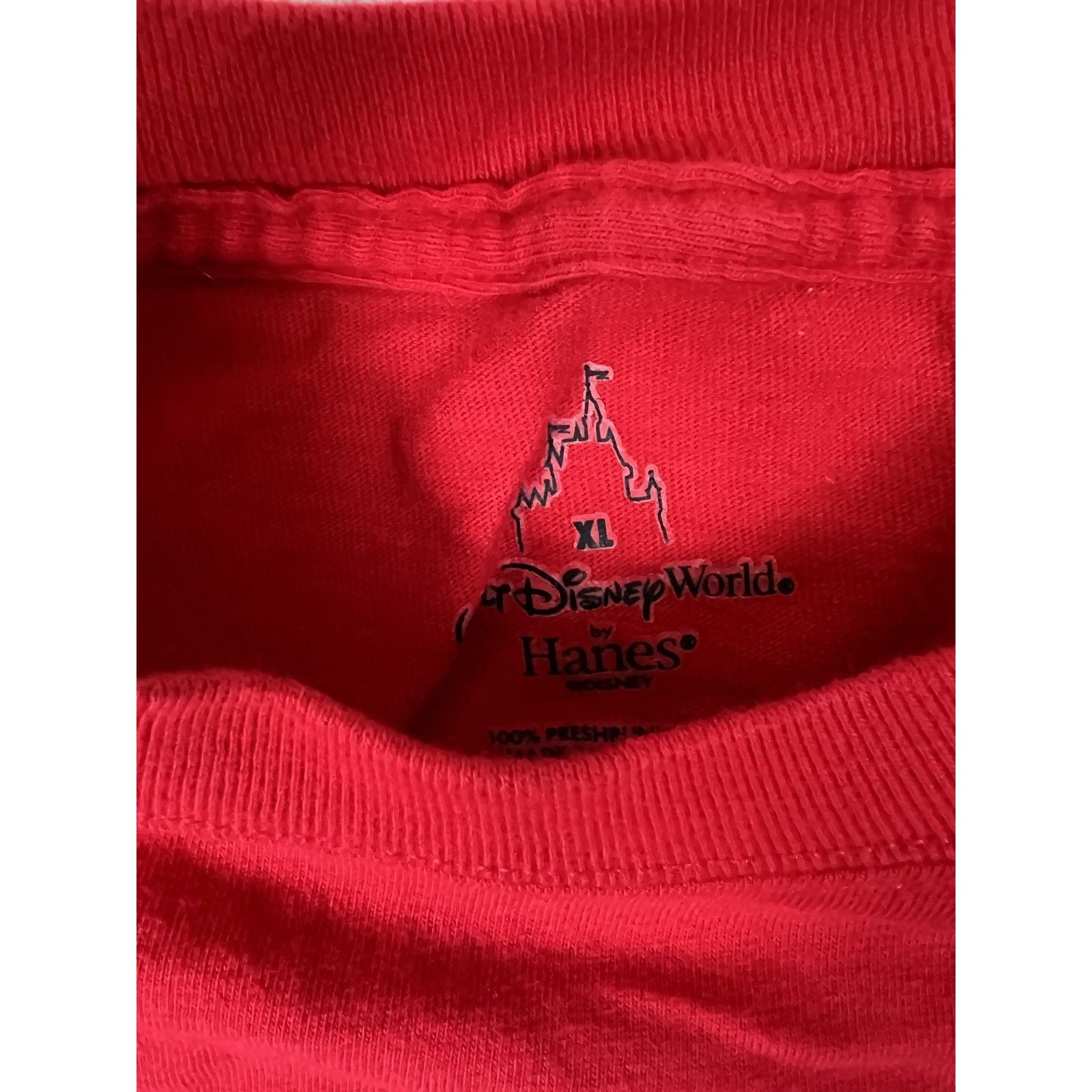 Disney Walt Disney World T-Shirt Mens XL Red "Joy From The World" C Size US XL / EU 56 / 4 - 5 Thumbnail