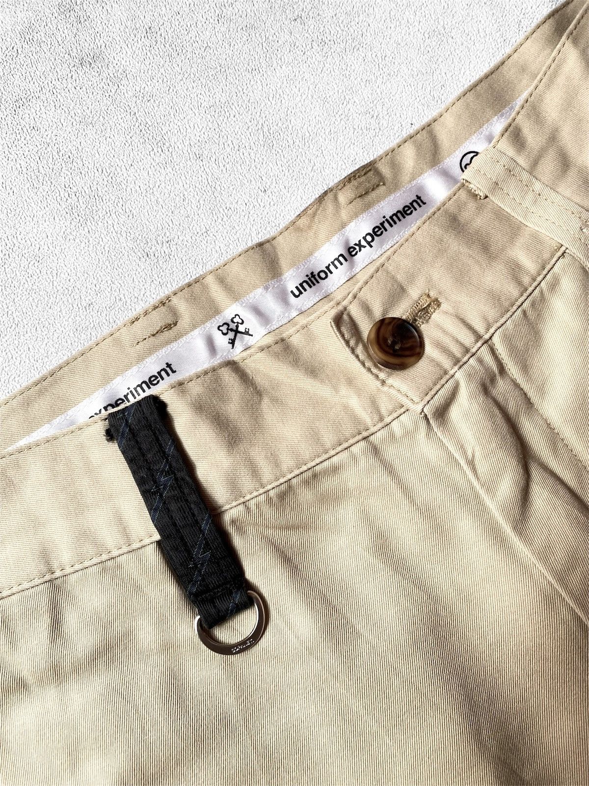 uniform experiment Uniform Experiment x Fragment Design Beige Short Pants Size US 30 / EU 46 - 4 Thumbnail
