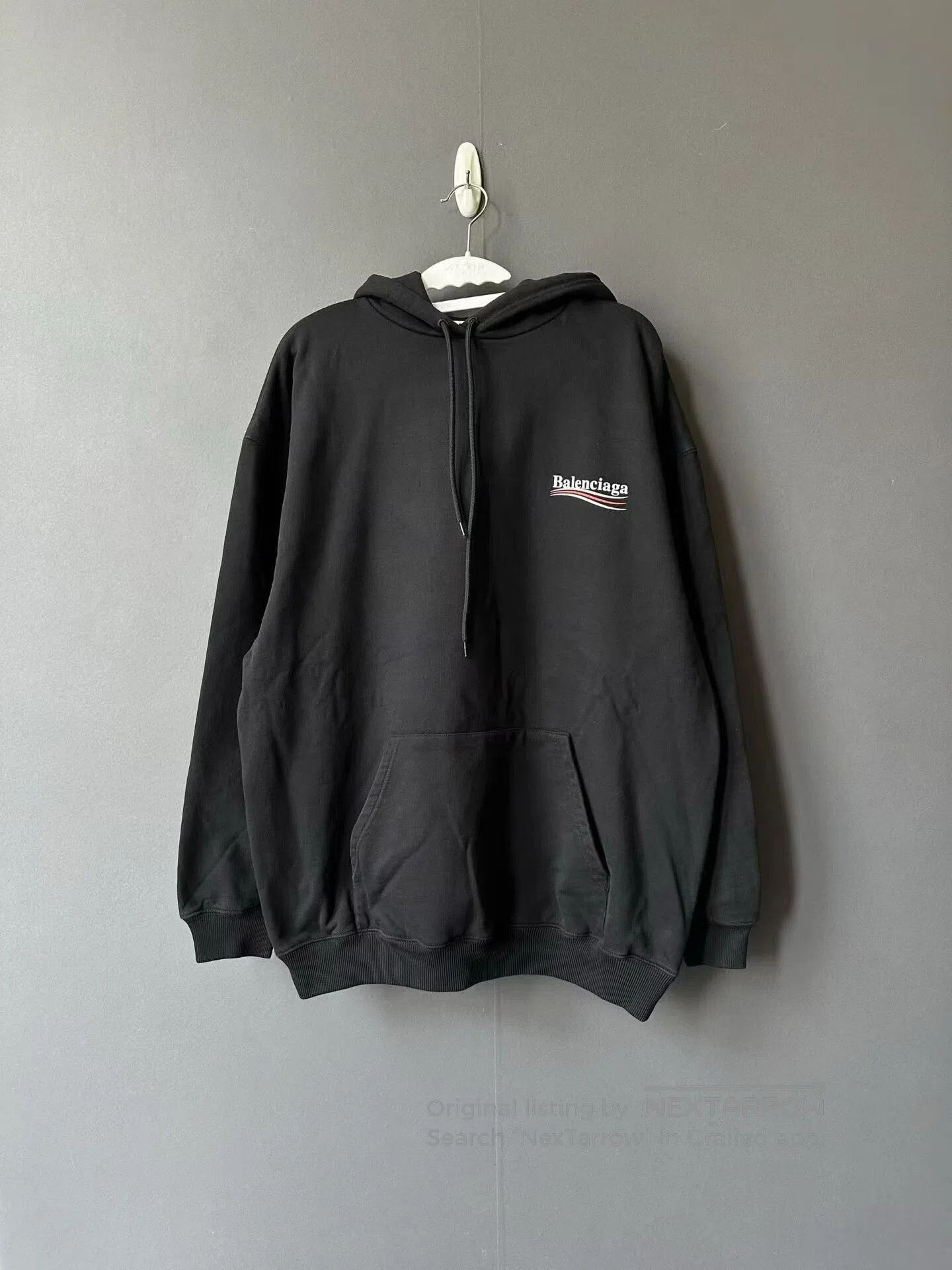 Balenciaga Balenciaga Black Coke Hoodie. Size US S / EU 44-46 / 1 - 1 Thumbnail
