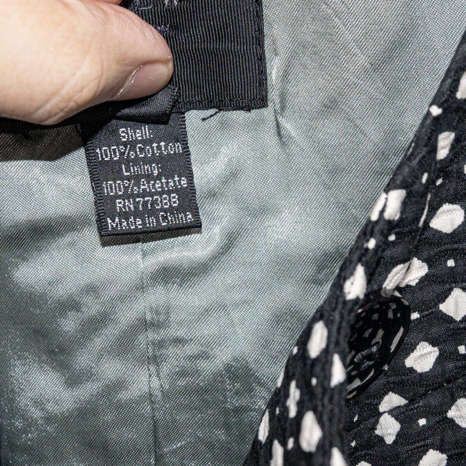J.Crew J.Crew Collection Belded Jacket in Black with with dot Size XS / US 0-2 / IT 36-38 - 8 Thumbnail