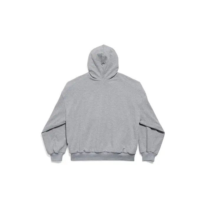 Balenciaga o1bcso1str0226 Boxing Lined Hoodie Regular Fit in Grey Size US XL / EU 56 / 4 - 2 Thumbnail