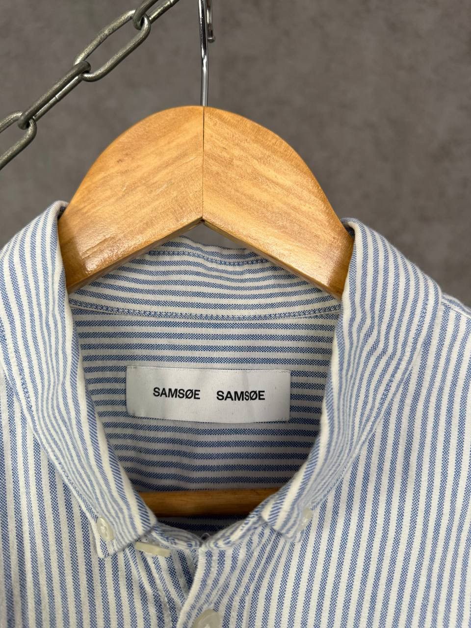 Samsoe Samsoe Samsoe & Samsoe designer striped shirt Size US M / EU 48-50 / 2 - 3 Thumbnail