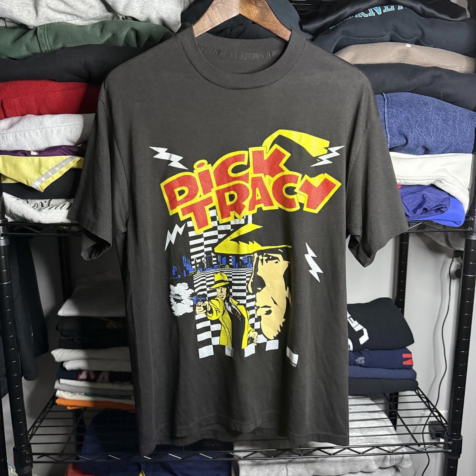 Disney Vintage Dick Tracy Graphic T-Shirt - Disney Collection Size US XL / EU 56 / 4 - 1 Thumbnail