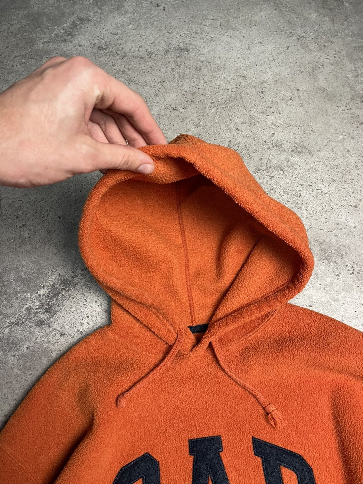 Gap Vintage GAP Fleece Hoodie Embroidered Size US M / EU 48-50 / 2 - 5 Thumbnail