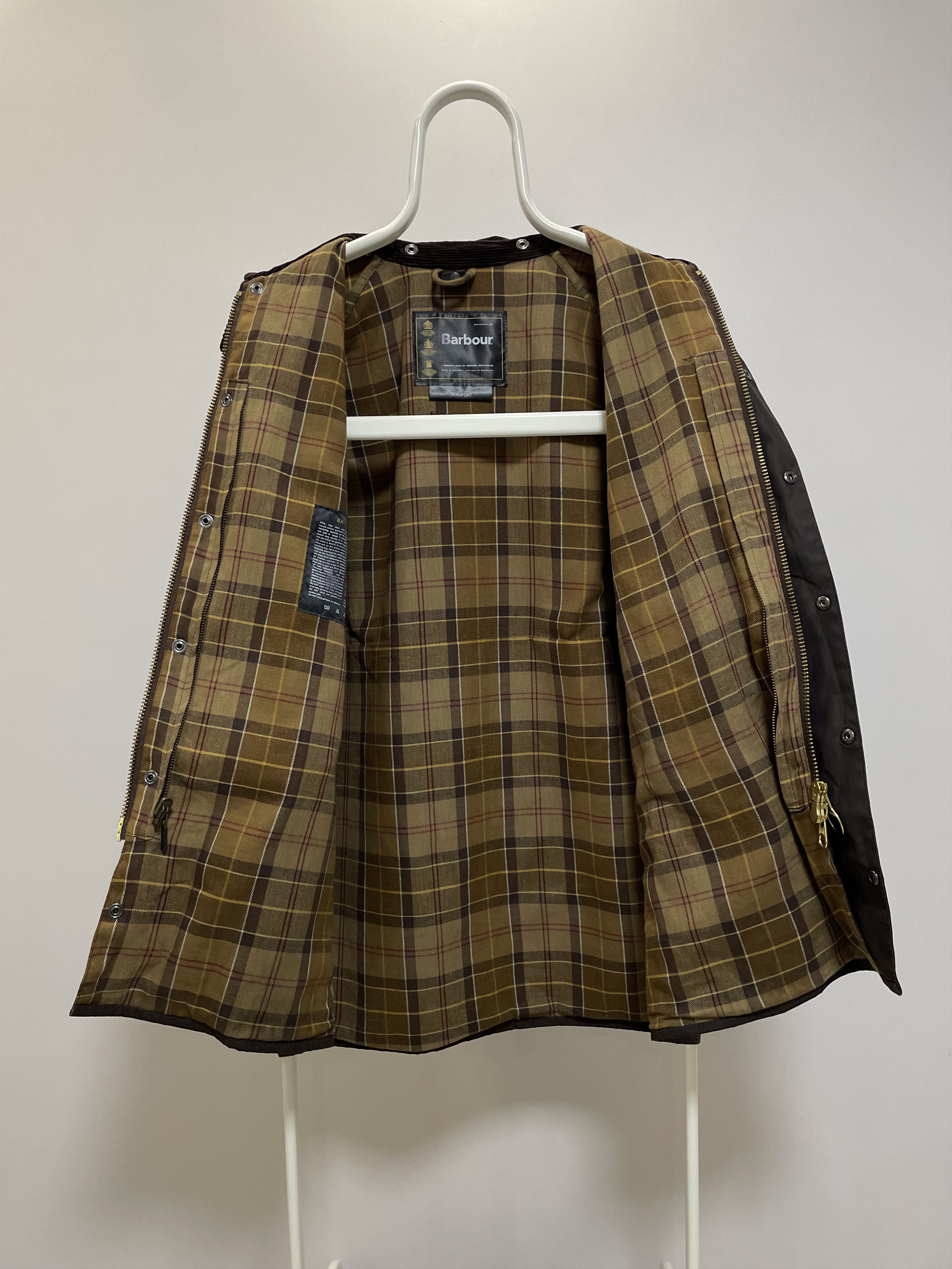Barbour BARBOUR Beaufort Waxed Jacket Casual Hunting Coat C44/112CM Size US XL / EU 56 / 4 - 4 Thumbnail
