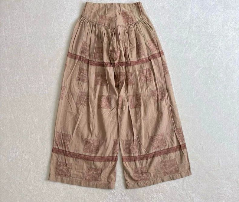 Kapital Kapital Size0 Seal floral stitching trousers Size US 27 - 2 Thumbnail