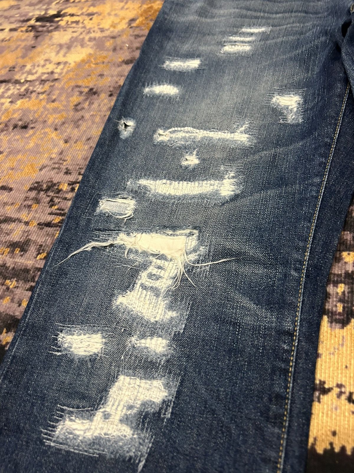 Dolce & Gabbana Dolce & Gabbana Distressed Jeans Size US 33 - 9 Thumbnail