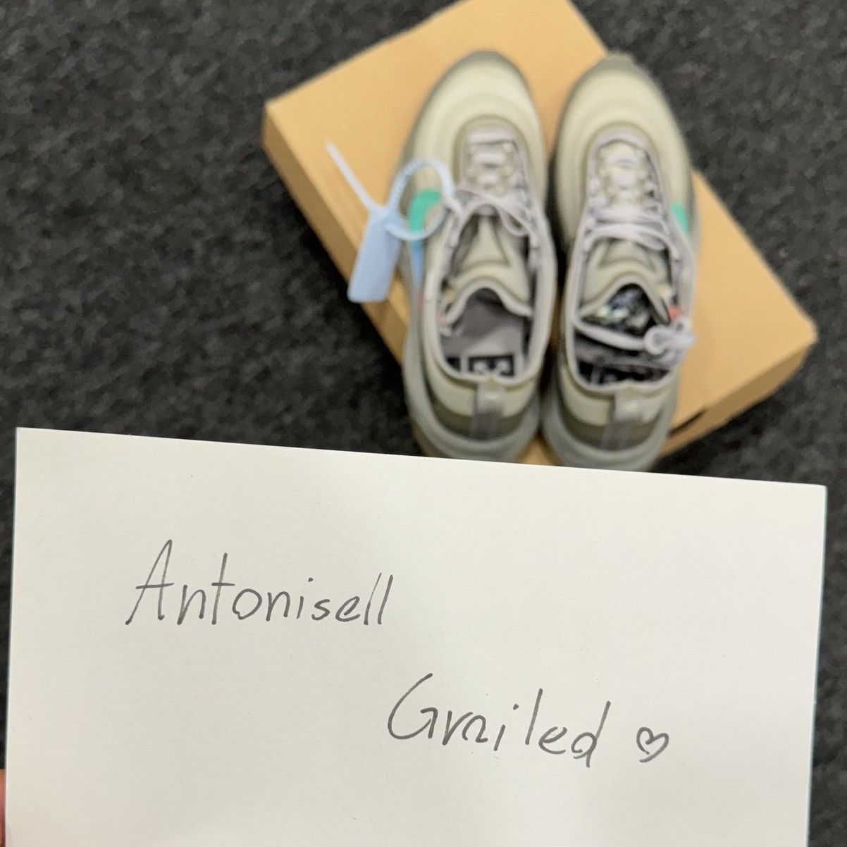 Nike × Off-White Nike Air Max 97 Off-white Menta Size US 9 / EU 42 - 8 Thumbnail