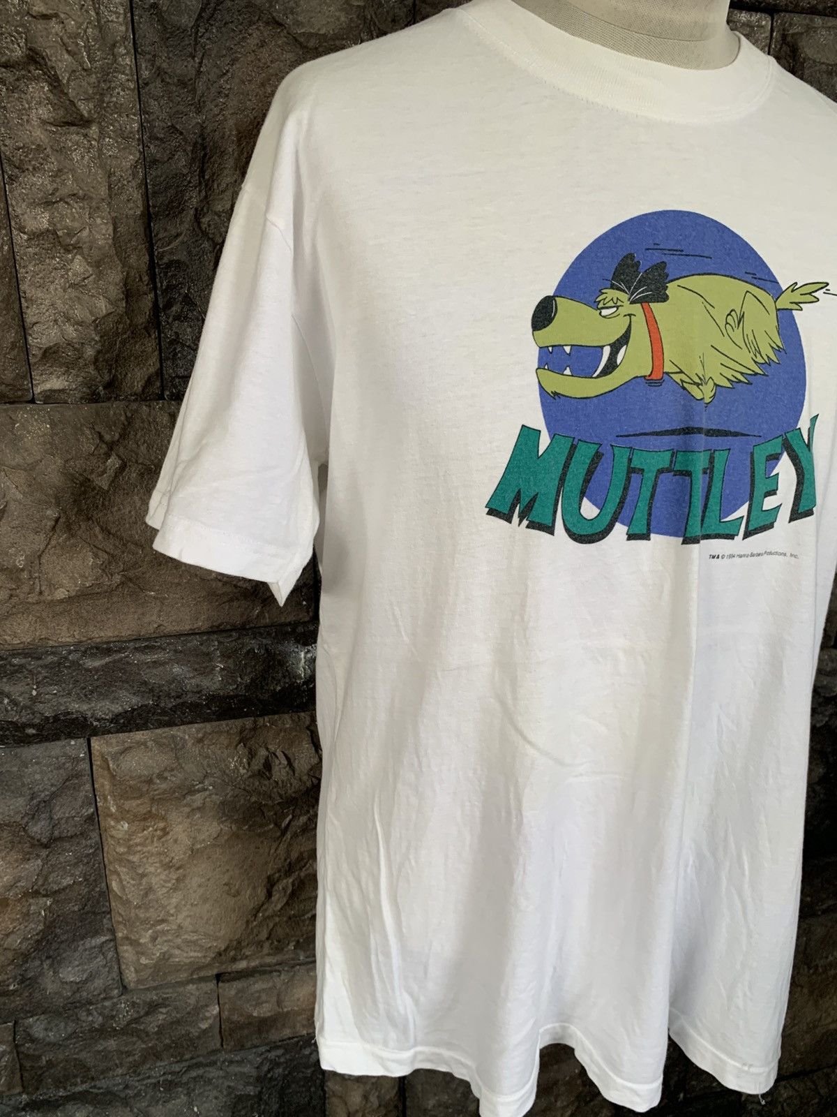 Vintage Vintage 90s Muttley Hanna Barbera Productions Cartoon Tees Size US L / EU 52-54 / 3 - 5 Thumbnail