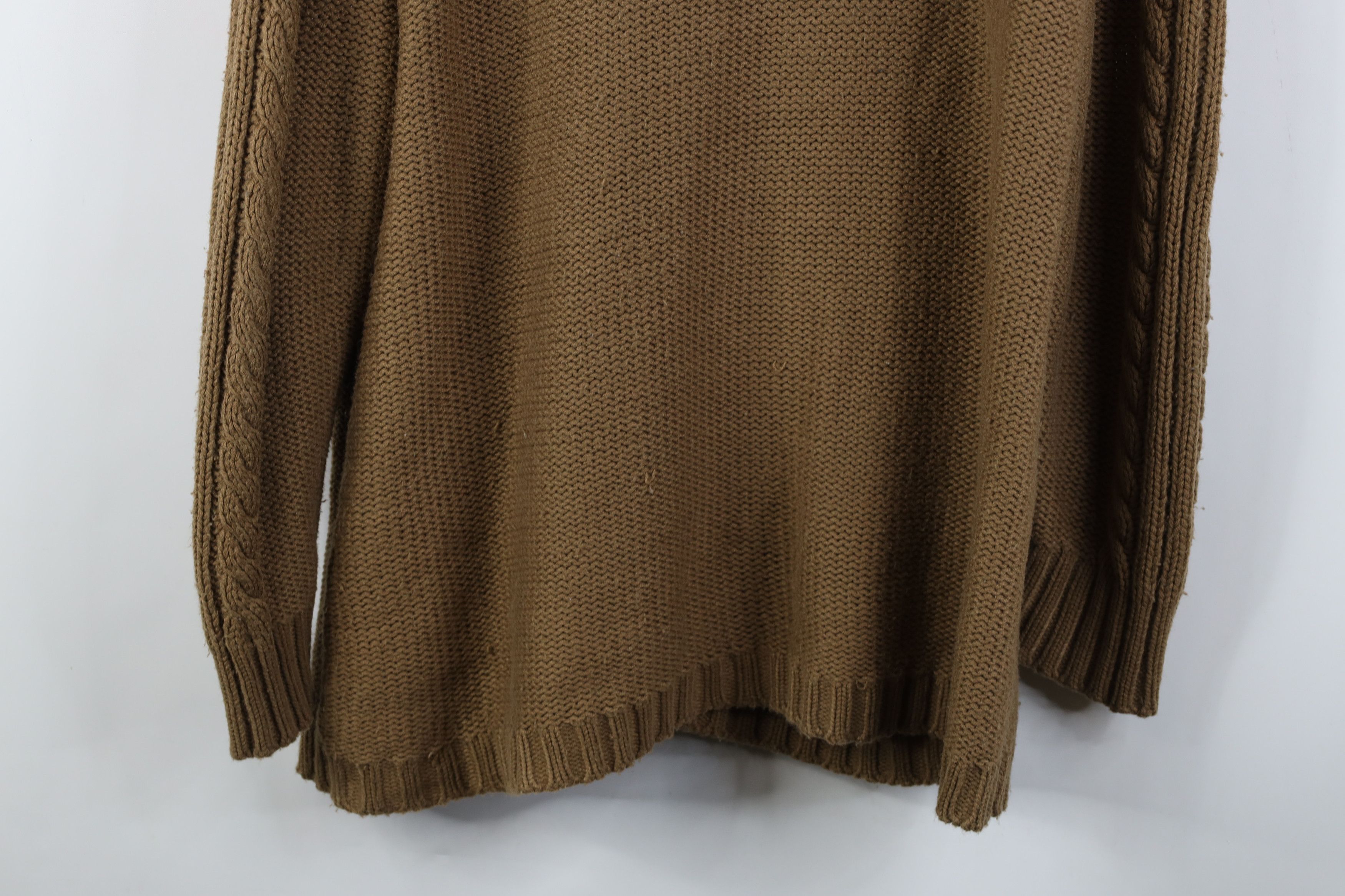 Vintage Vintage 70s Streetwear Fisherman Shawl Cardigan Sweater Size M / US 6-8 / IT 42-44 - 12 Thumbnail