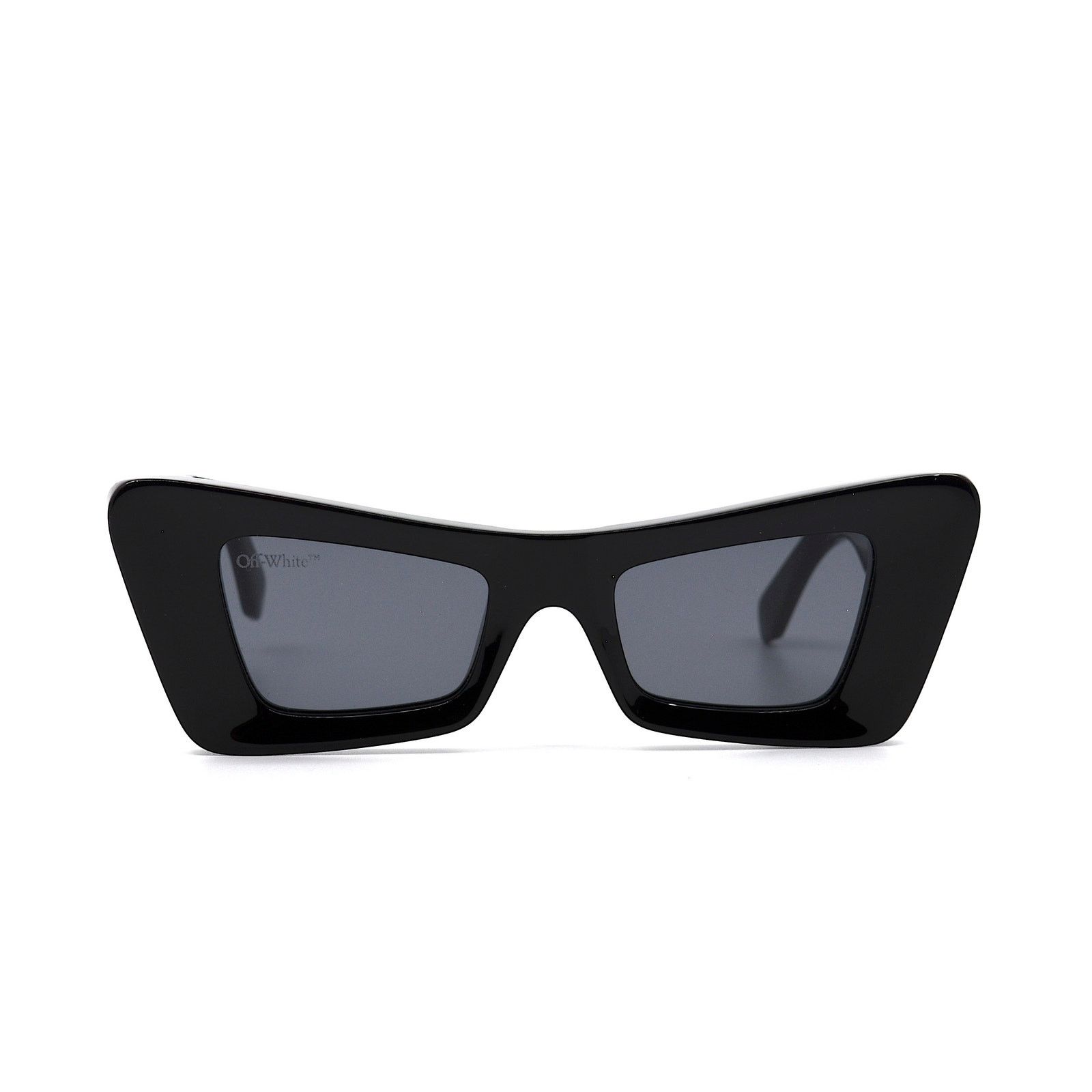 Off-White NEW! OFF-WHITE ACCRA OER1027 1007 BLACK GREY SUNGLASSES Size ONE SIZE - 2 Thumbnail