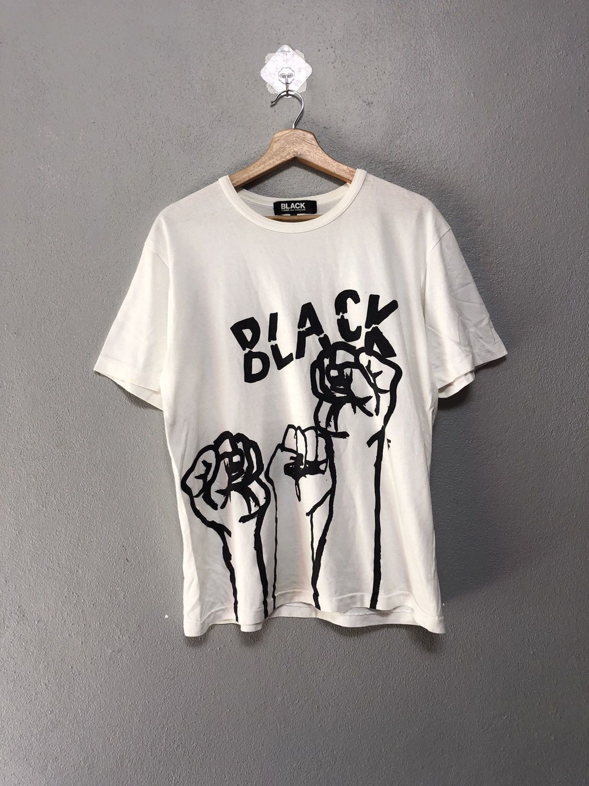 Comme des Garcons Comme des Garcons Black List Of Justice Tee Size US XL / EU 56 / 4 - 13 Thumbnail