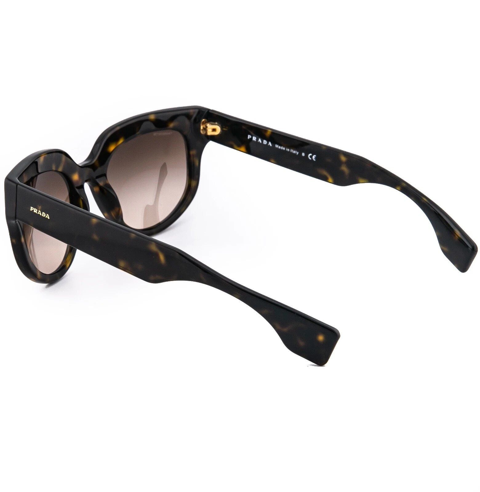 Prada PRADA 07QS POEME Brown PR07QS 07Q WOMEN Authentic Chunky Size ONE SIZE - 2 Thumbnail