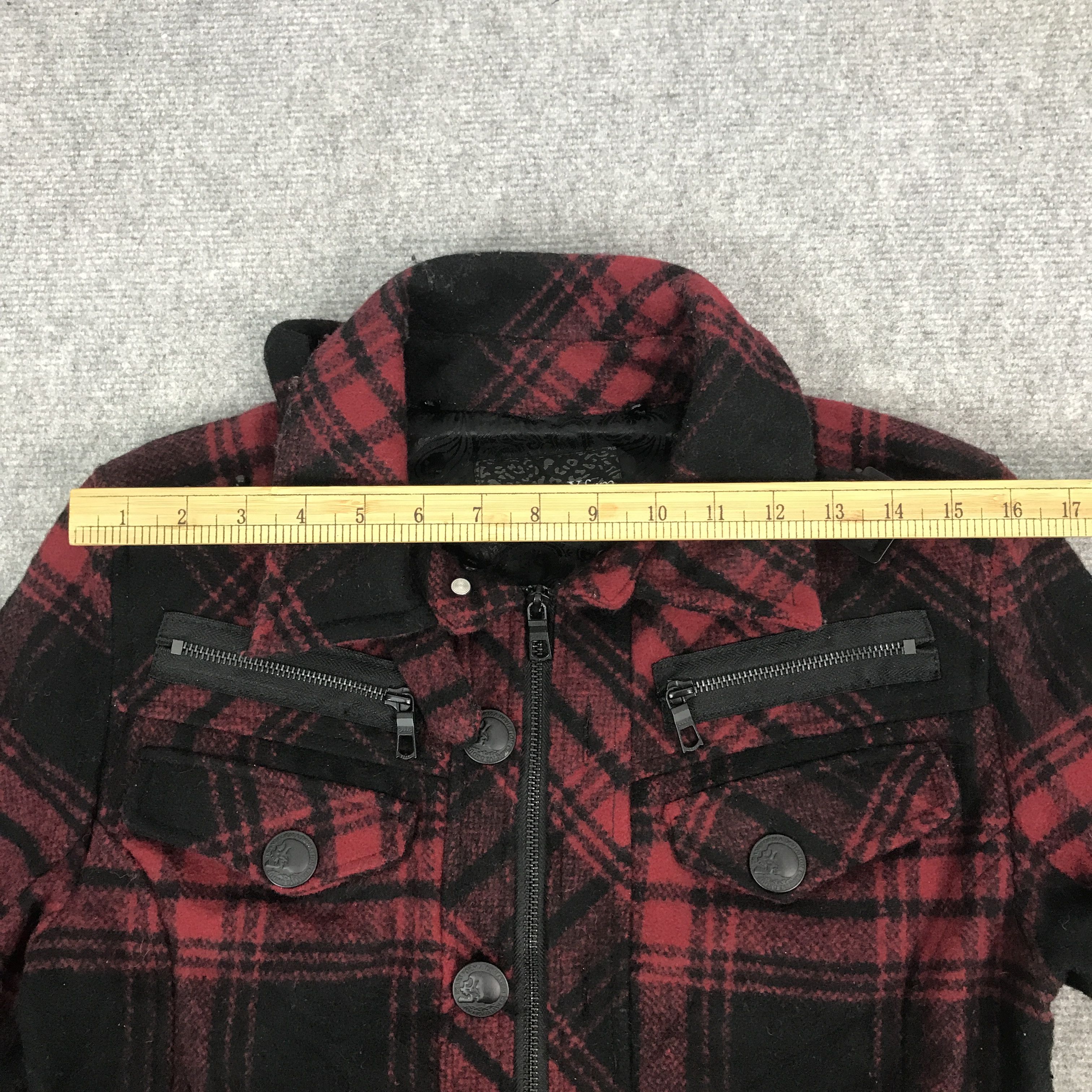 Japanese Brand XFRM Japan Wool Punk jacket Bondage style Size US M / EU 48-50 / 2 - 5 Thumbnail