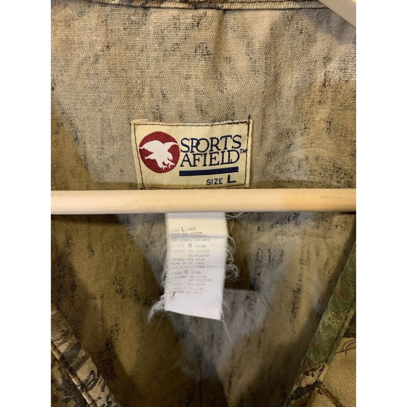 Sports Afield Vtg 90s Sports Afield Camo Men’s Sz L Hunting Vest Back Pouc Size US L / EU 52-54 / 3 - 2 Thumbnail