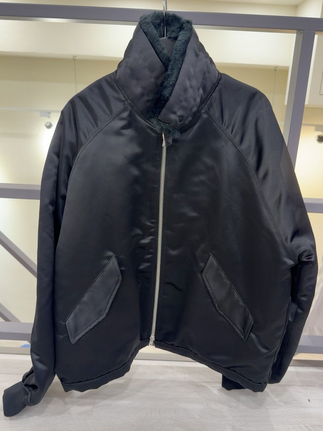 Fear of God Fear of God Black Pilot Jacket Size US XL / EU 56 / 4 - 1 Thumbnail