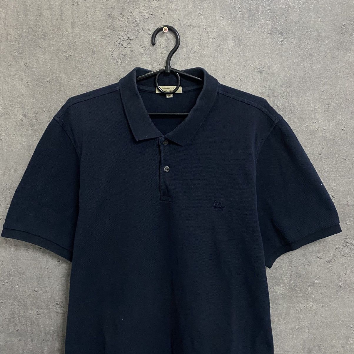 Burberry Vintage 90s Burberry Polo T-Shirt Size US XXL / EU 58 / 5 - 5 Thumbnail