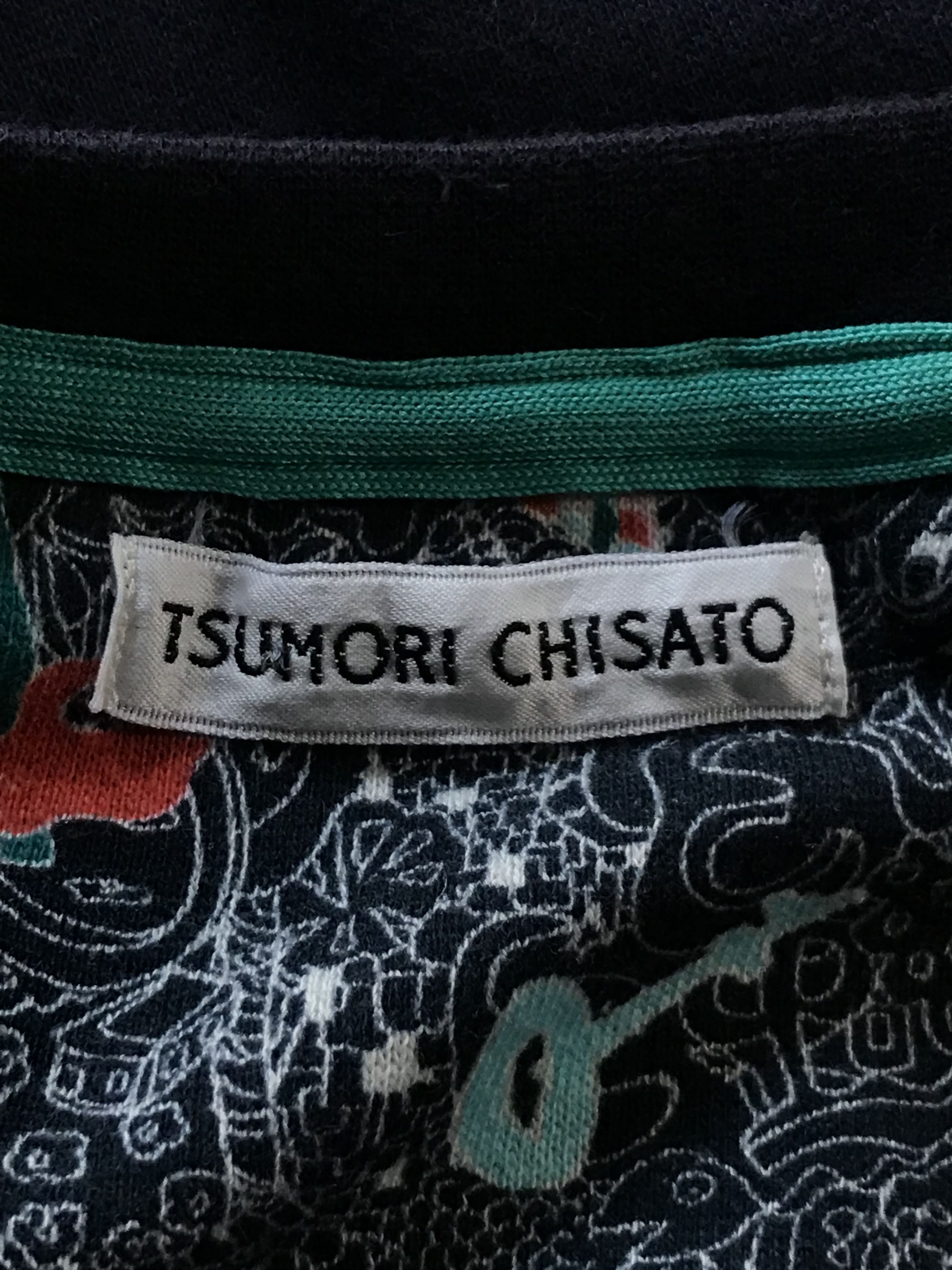 Tsumori Chisato Tsumori Chisato - Long Sweater Dress Flowers Pocket Size S / US 4 / IT 40 - 6 Thumbnail