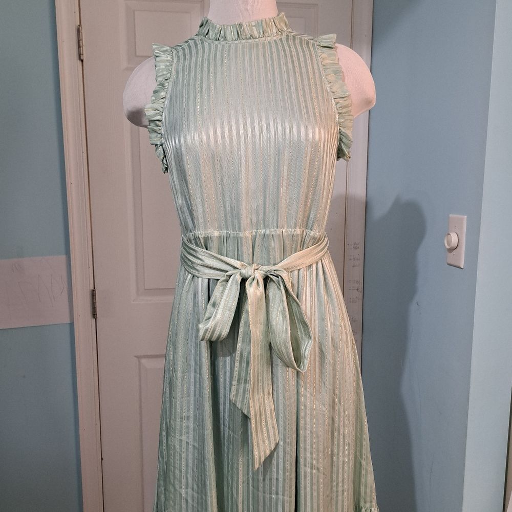Other Marie Oliver Alice Tiered Silk Belted Feminine Boho Flowy Ma Size S / US 4 / IT 40 - 11 Thumbnail