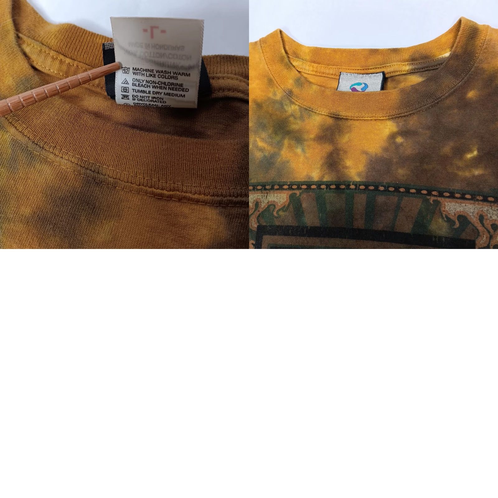 Liquid Blue VINTAGE Liquid Blue KISS Shirt Detroit Rock City Tie Dye Short Sleeve Crew Neck L Brown/Gold Mens Large Band T-Shirt Size US L / EU 52-54 / 3 - 8 Thumbnail