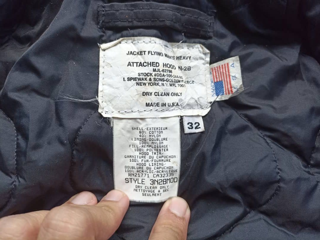 I. Spiewak And Sons Vintage Jacket Flying Man Heavy by I spiewak Size US M / EU 48-50 / 2 - 13 Thumbnail