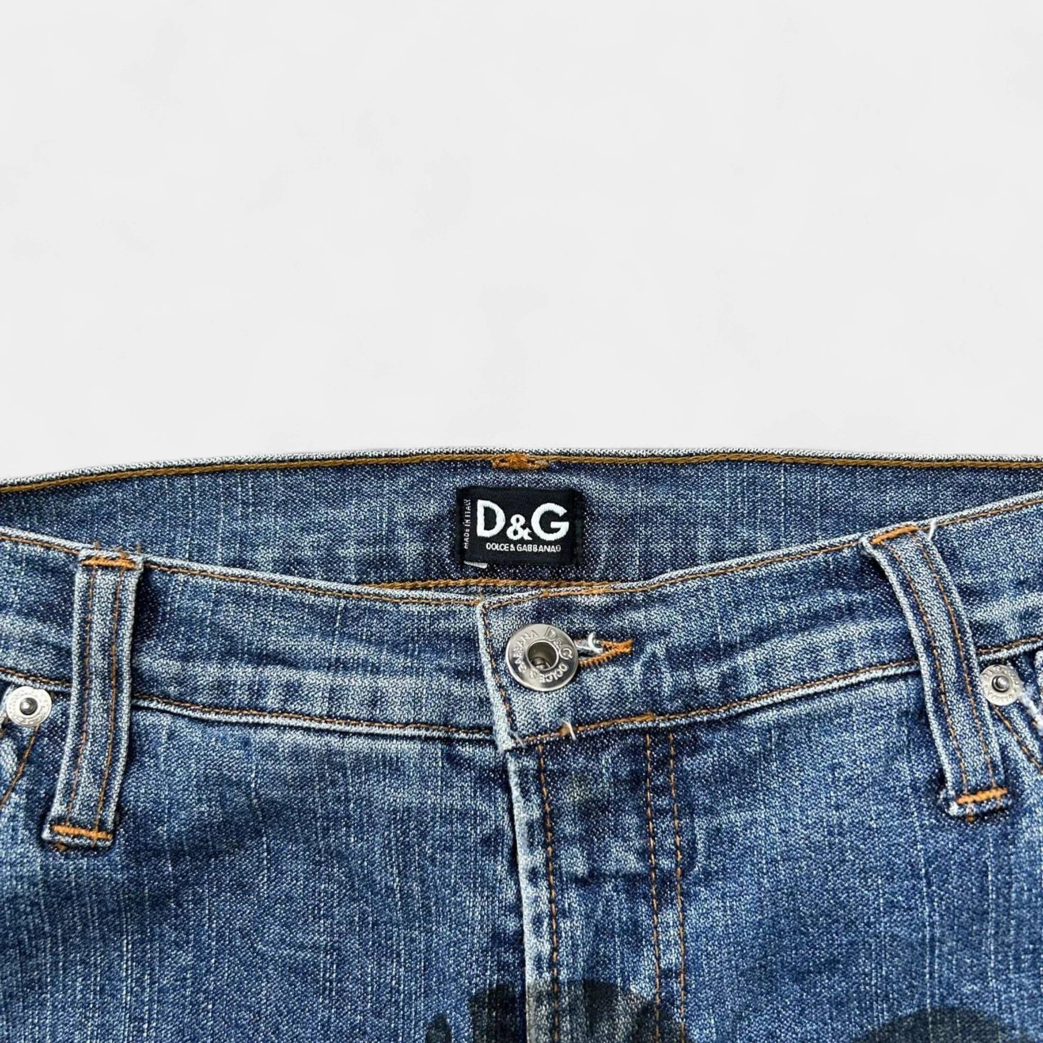 Dolce & Gabbana Dolce & Gabbana Number Skinny Jeans Size US 32 / EU 48 - 3 Thumbnail