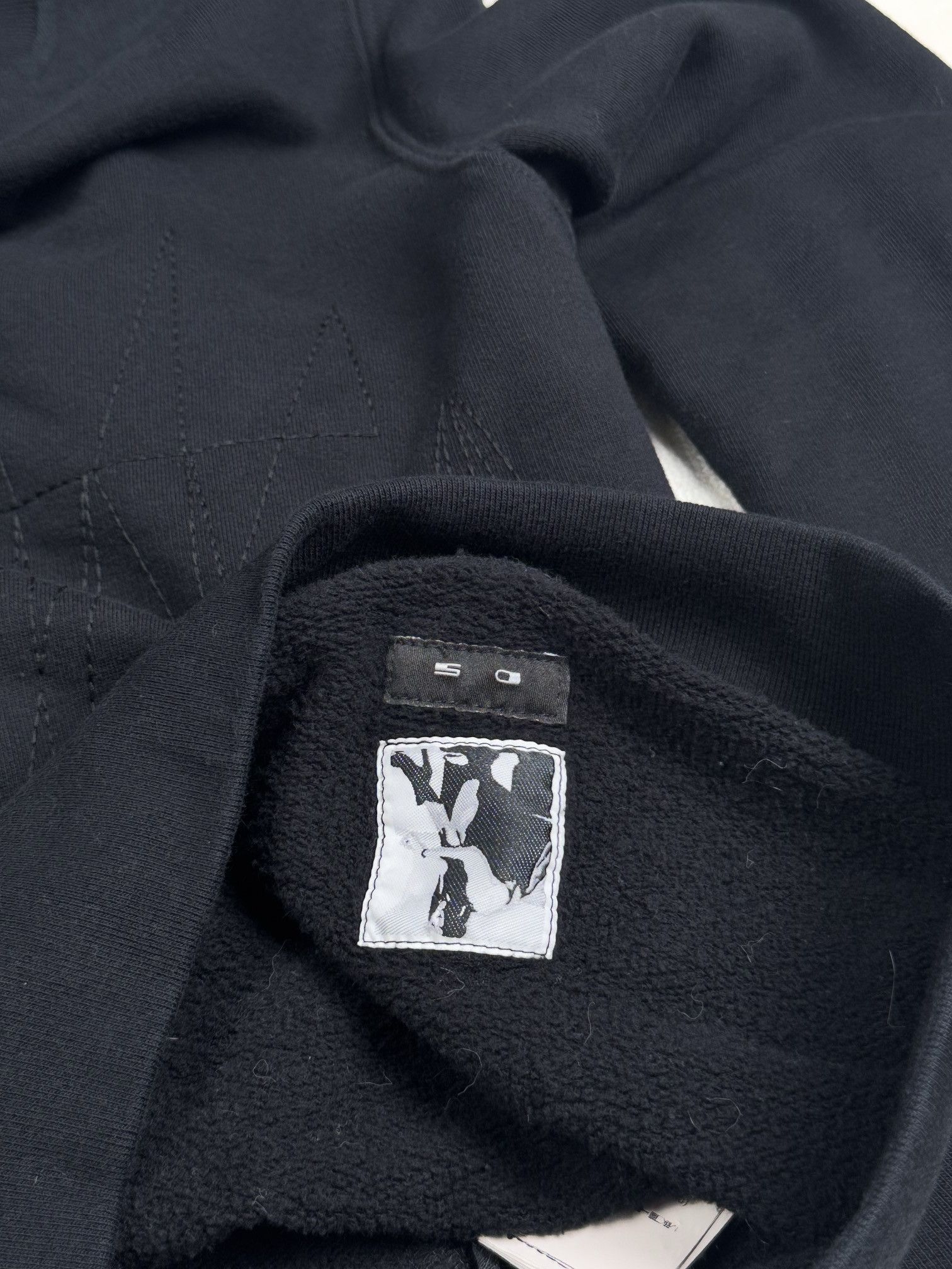 Rick Owens Drkshdw embordered sweatshirt S Size US S / EU 44-46 / 1 - 3 Thumbnail