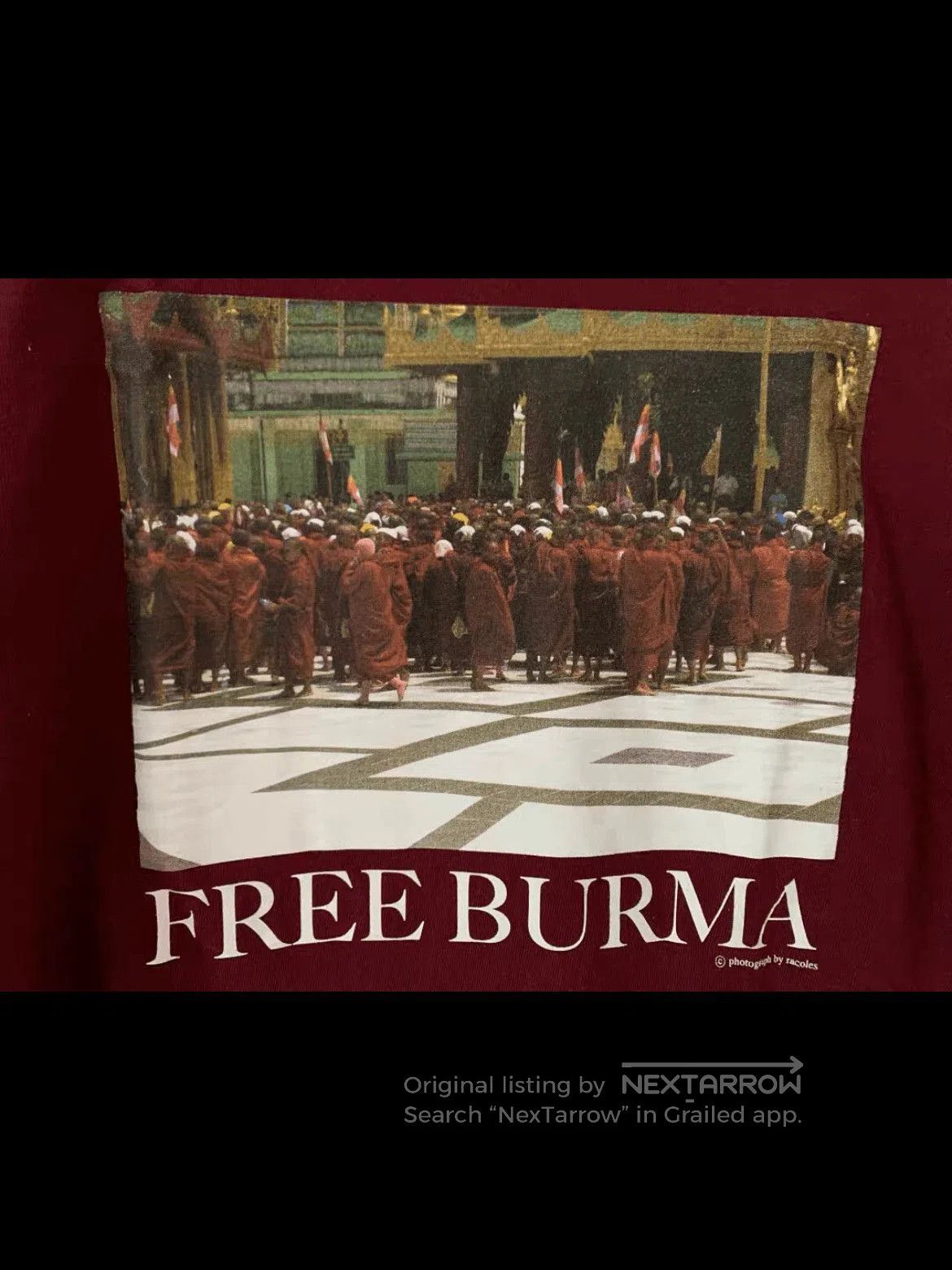 Undercover Undercover 08SS Free Burma Tee. Size US L / EU 52-54 / 3 - 4 Thumbnail