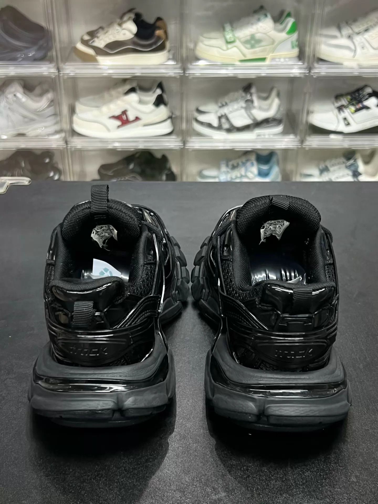 Balenciaga Balenciaga Track Black Patent Leather Wmns 35 Worn 1x Mint Size US 4.5 / IT 34.5 - 7 Thumbnail