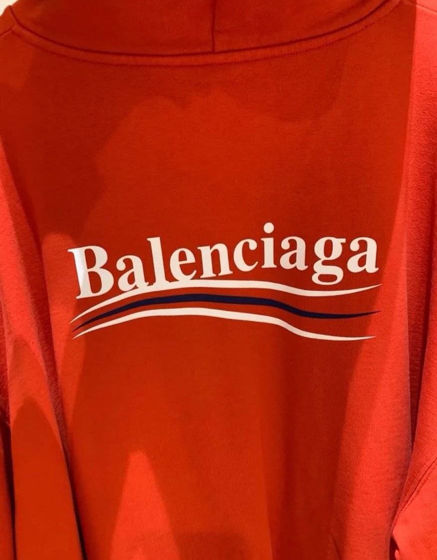 Balenciaga Balenciaga Alphabet wavy print loose-fitting hoodie 2501-Ne Size XS / US 0-2 / IT 36-38 - 7 Thumbnail