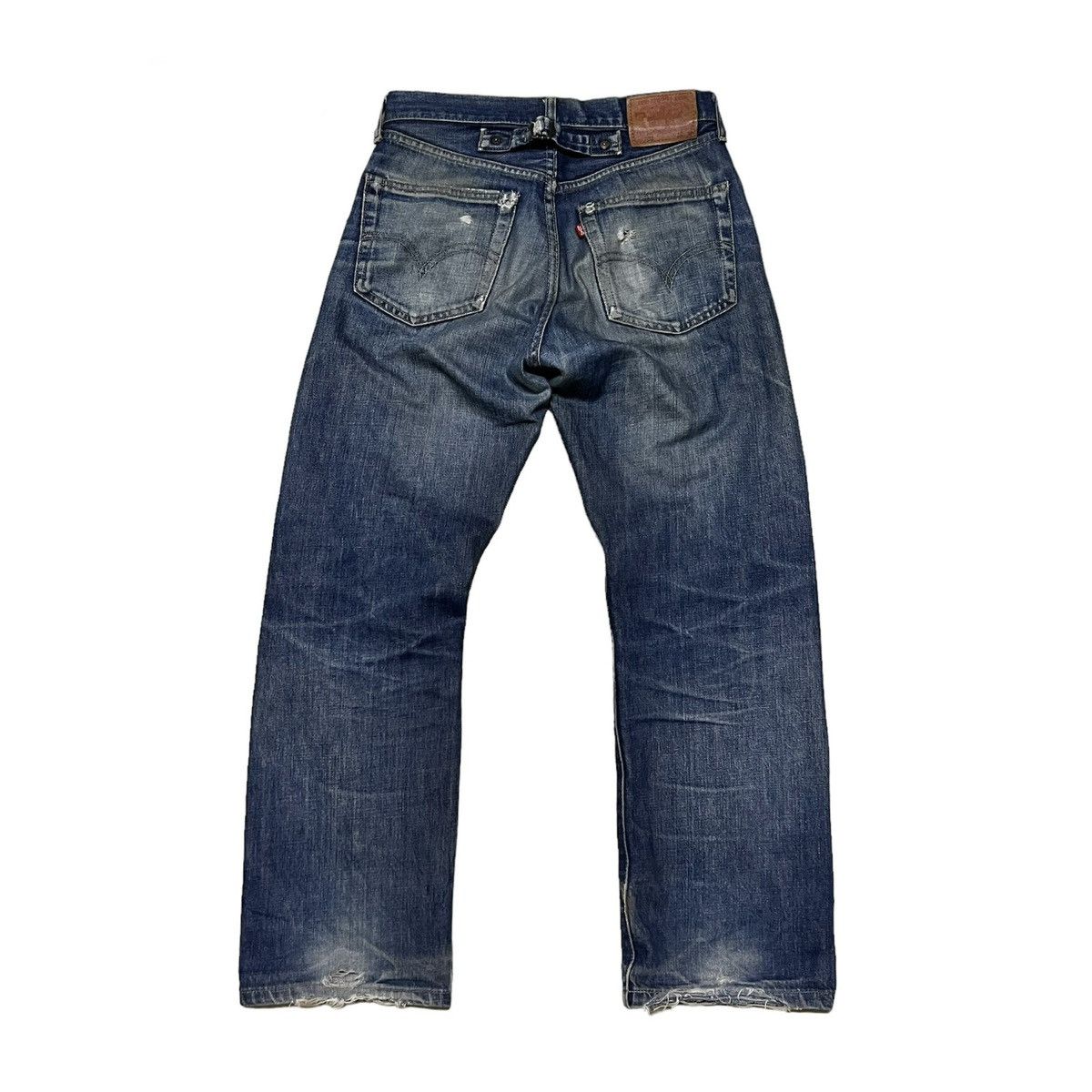 Levi's Vintage levis lot 707 selvedge distressed denims style Size US 28 / EU 44 - 2 Thumbnail