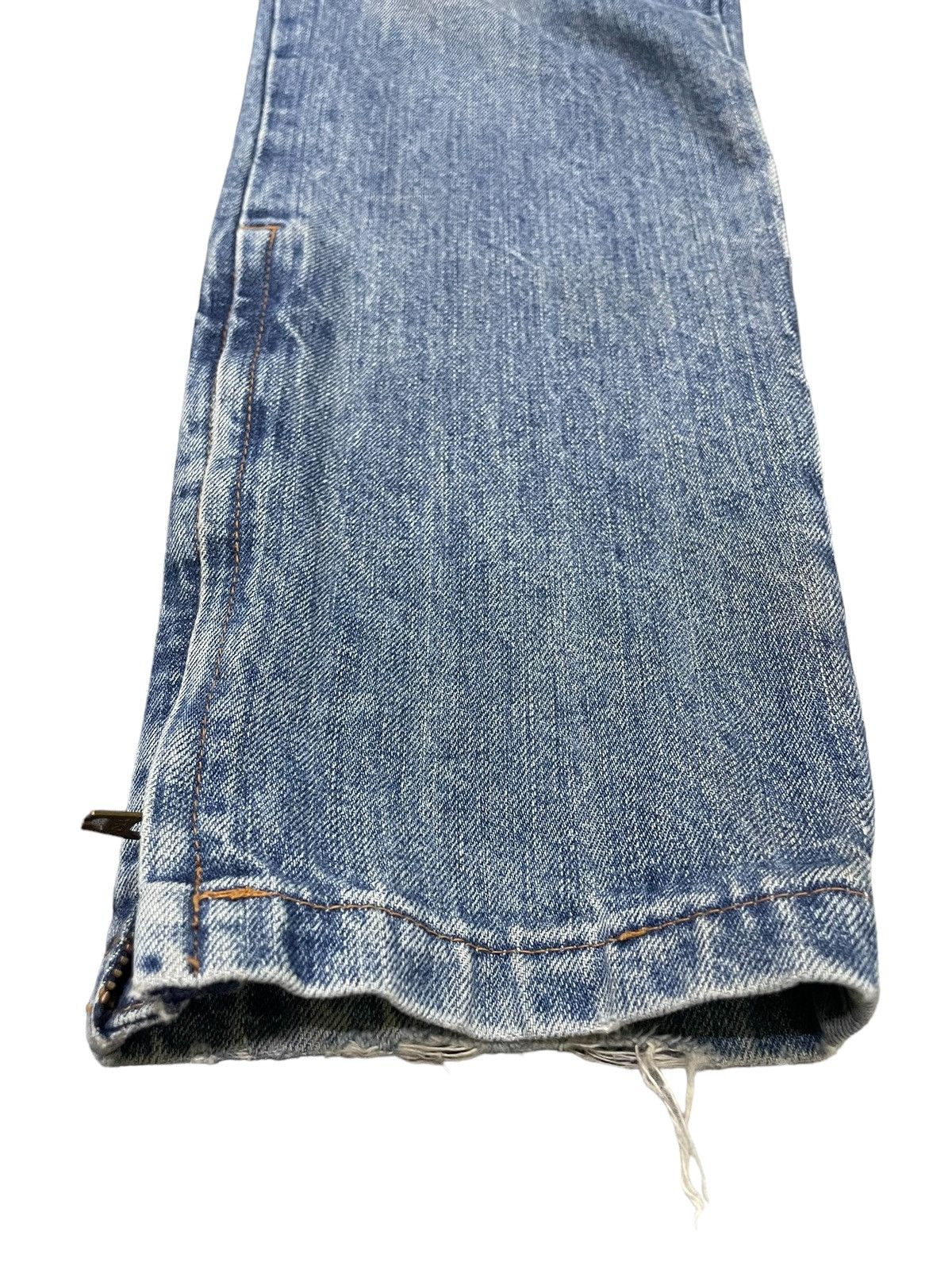 Final Home Tsumori Chisato Miyake Baker Carpenter Zip Up Leg Jeans Size US 30 / EU 46 - 10 Thumbnail