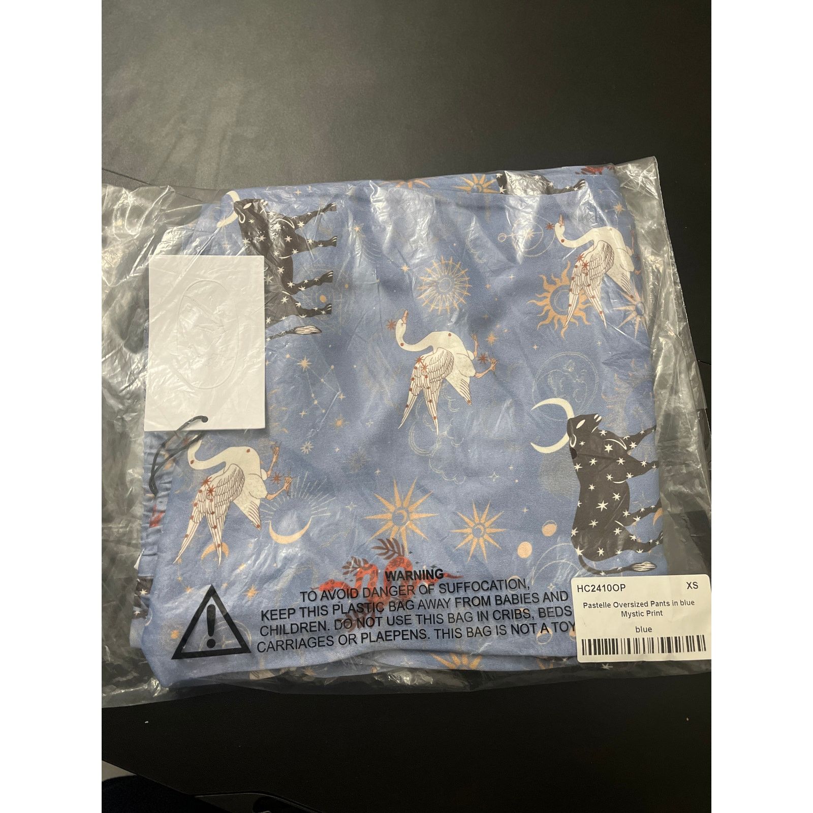 Sleeper NWT Sleeper pastelle oversized pants in blue mystic print Size ONE SIZE - 5 Thumbnail