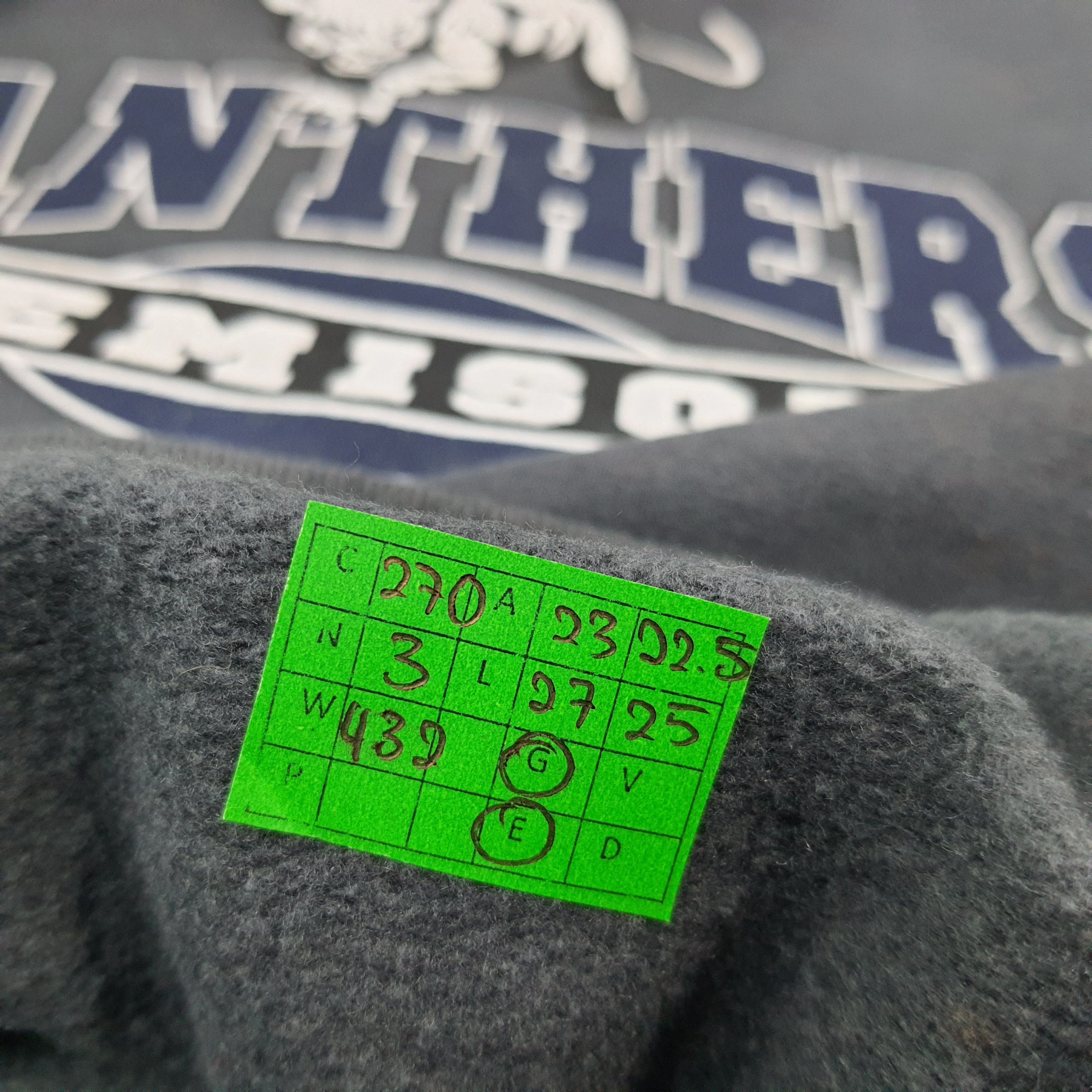 Jerzees Vintage Panthers D'Shawn Jamison NFL Sweatshirt C270N3 Size US L / EU 52-54 / 3 - 6 Thumbnail