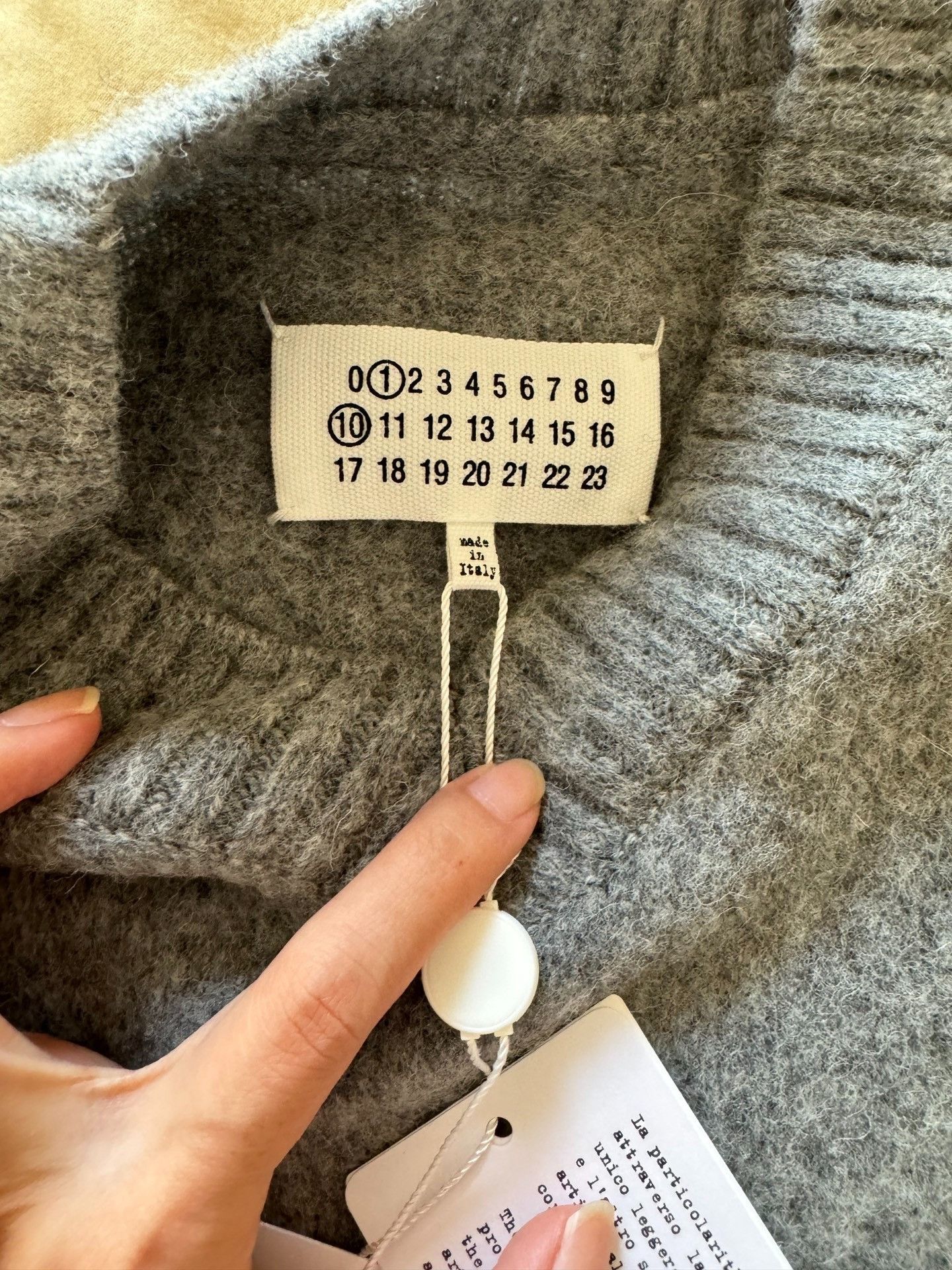 Maison Margiela Maison Margiela Wool sweater 2501-Nextarrow Size US S / EU 44-46 / 1 - 2 Thumbnail
