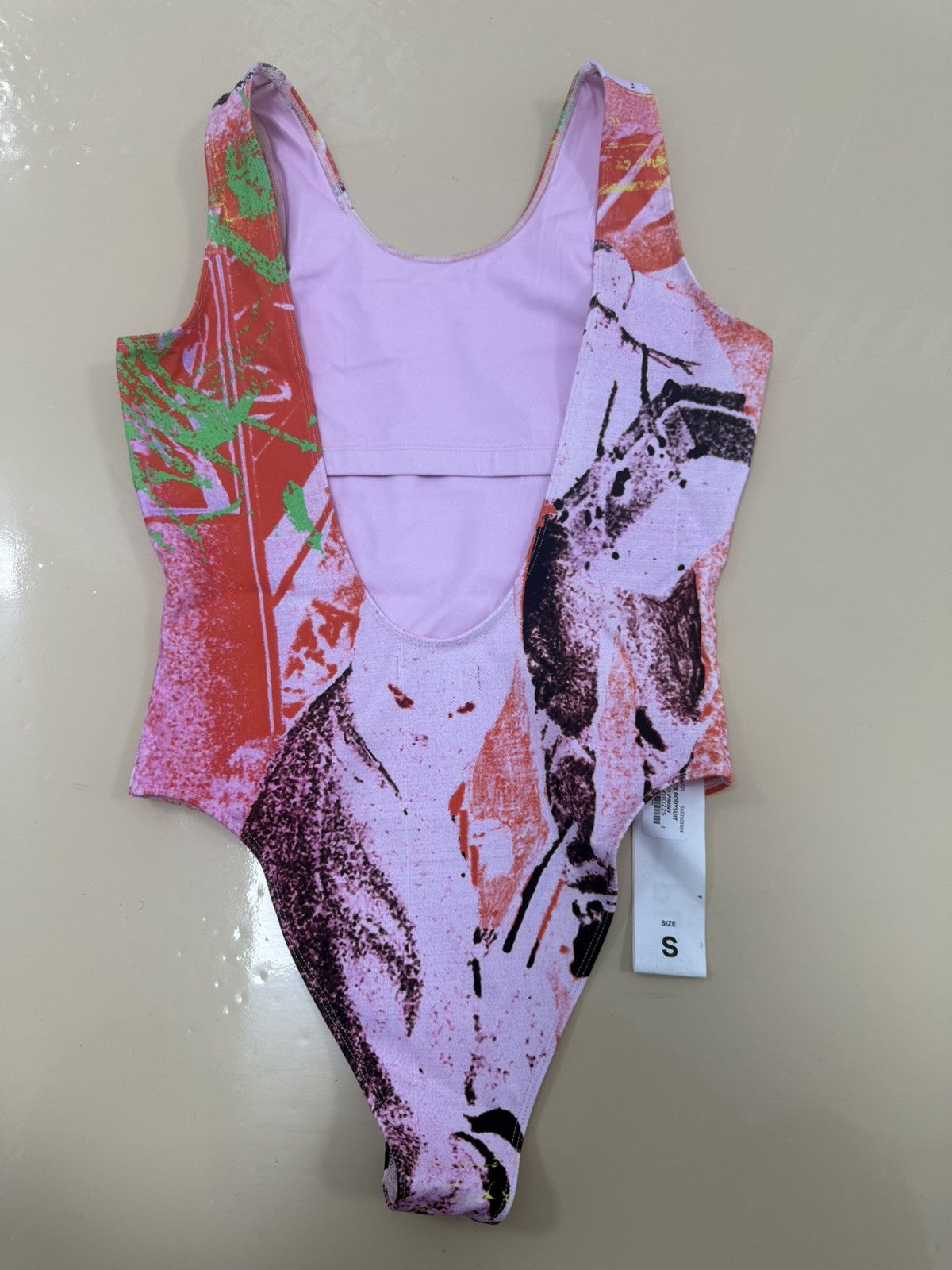 Purple Brand Pink Red Bodysuit