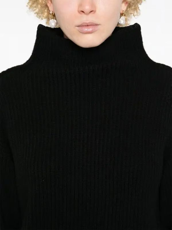 Marni o1w1db11125 Dolcevita Sweater in Black Size M / US 6-8 / IT 42-44 - 4 Thumbnail