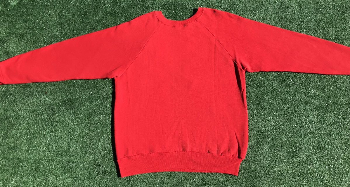 Vintage VTG 80’s Pannill Painted Rudolph Holiday Sweatshirt Large Size L / US 10 / IT 46 - 6 Thumbnail