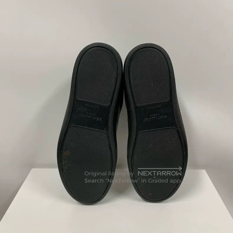 Saint Laurent Paris Saint Laurent Paris Black Sneakers Size US 8 / EU 41 - 7 Thumbnail