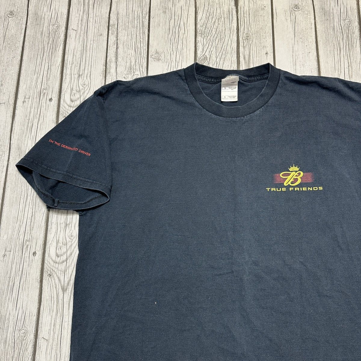 Budweiser × Fruit Of The Loom × Vintage Vintage Budweiser tee Size US XL / EU 56 / 4 - 3 Thumbnail