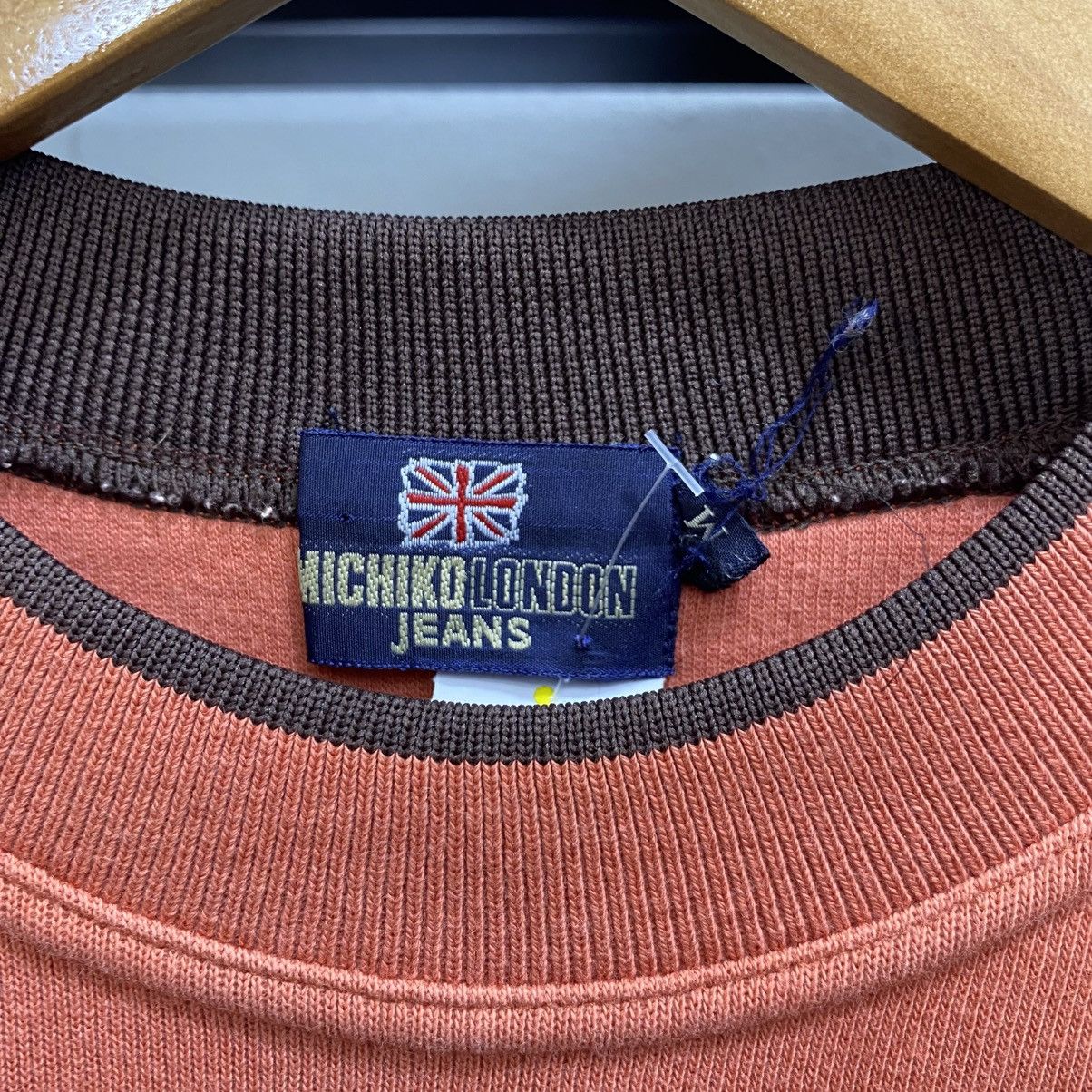 Designer × Michiko Koshino London × Vintage Vintage Michiko London Jeans Sweatshirt Embroidery Size US M / EU 48-50 / 2 - 4 Thumbnail